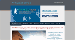 Desktop Screenshot of physedsource.com