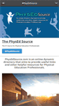 Mobile Screenshot of physedsource.com